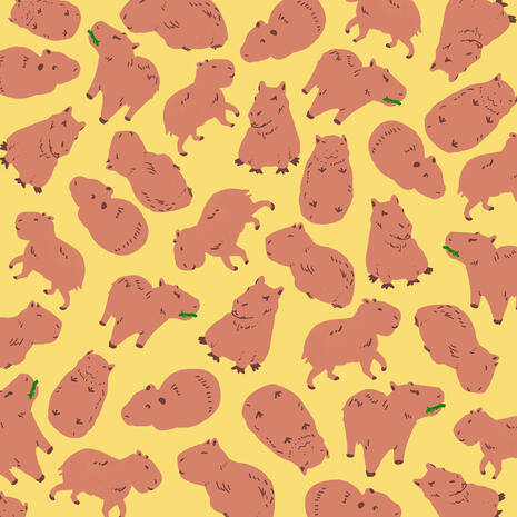 Capybara Pattern