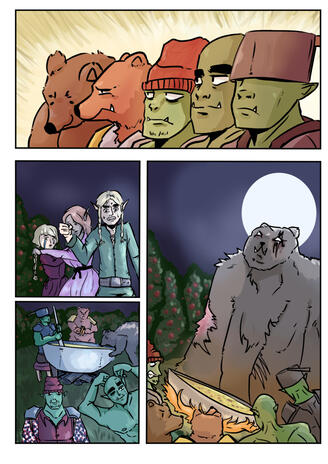 Orc-boys - Comic Commission