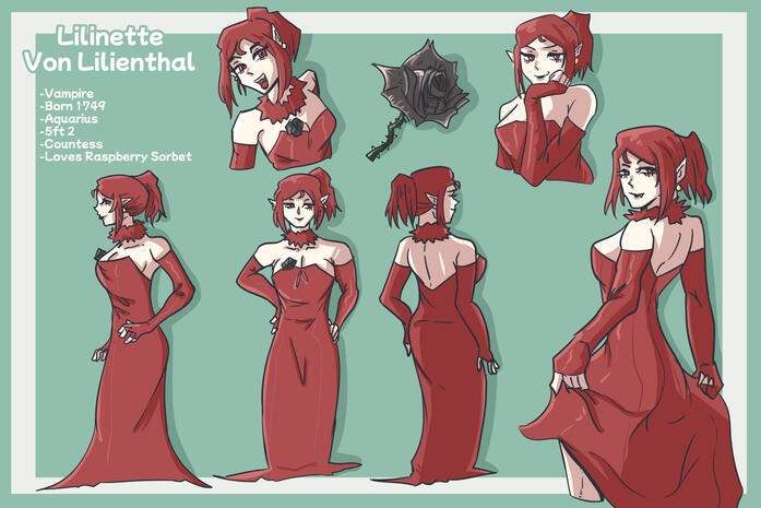 Lilinette Character Sheet